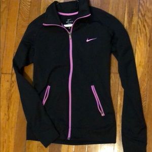 Nike dri fit zip up